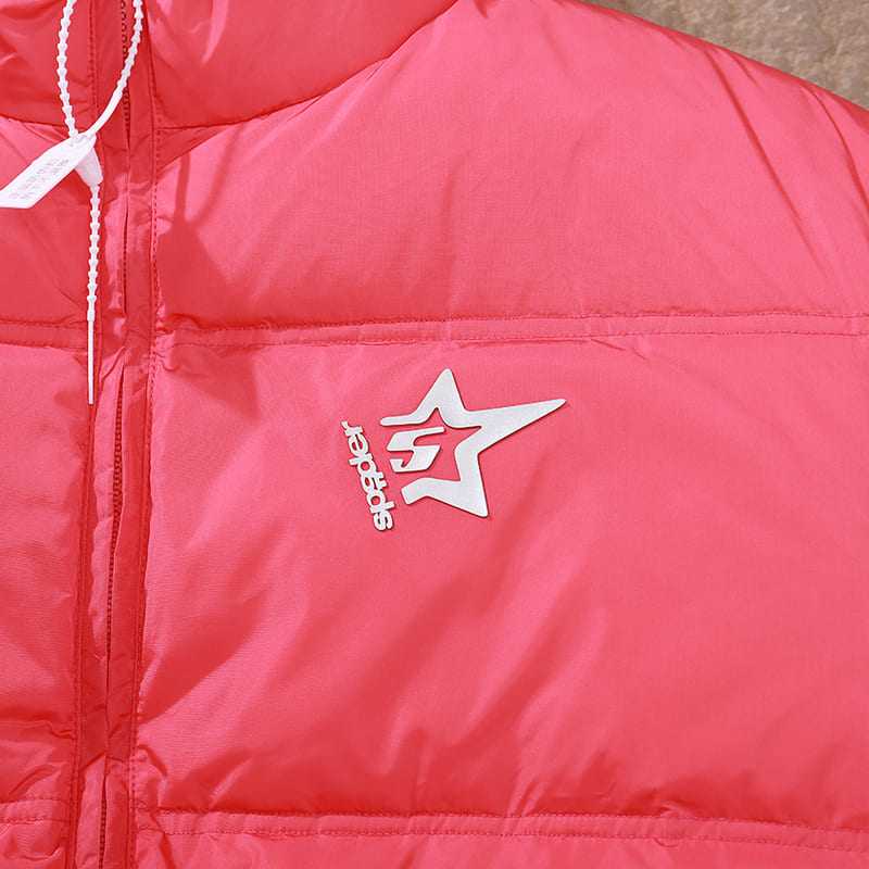 Jaqueta Sp5der 5Star Puffer Pink