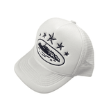 Boné Trucker Corteiz Branco
