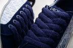 Dior B33 White Navy Blue