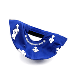 Boné Chrome Hearts Cross Patch Azul