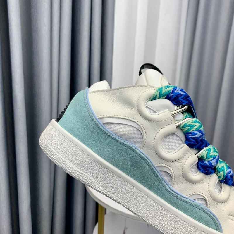 Lanvin Curb White Blue