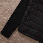 Jaqueta Moncler Matelassê knitting Preta