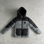 Jaqueta Trapstar Decoded Puffer Black/Grey