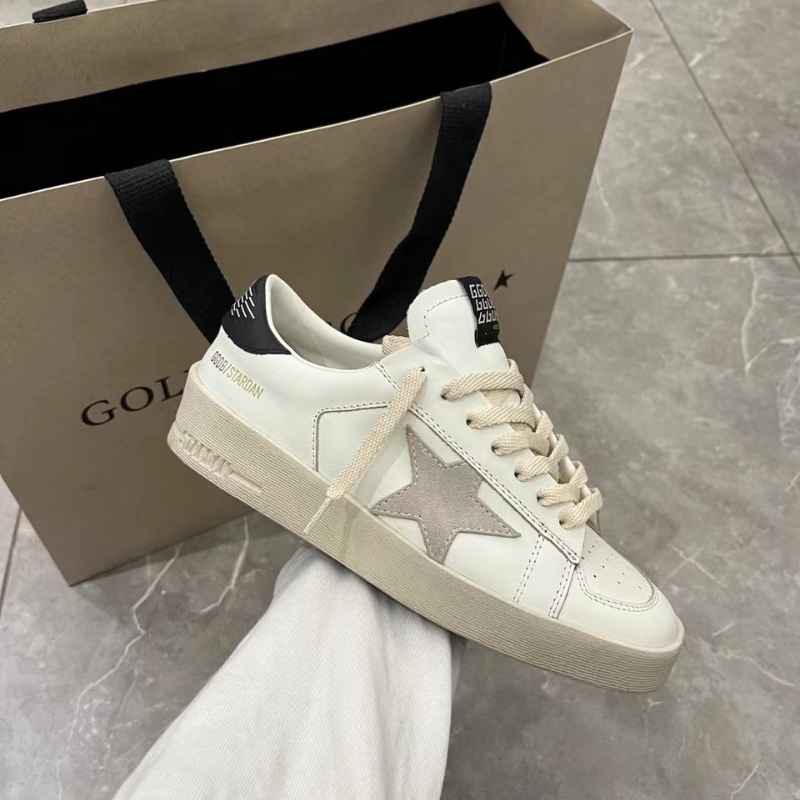 Golden Goose Stardan Ice White Black