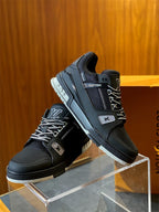 Louis Vuitton LV Trainer Black Grey