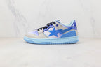 A Bathing Ape Bape SK8 Sta Blue White