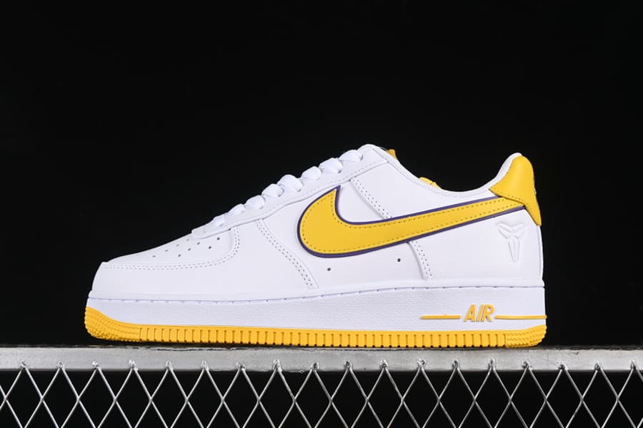 Kobe Bryant x Nike Air Force 1 Low Lakers Home
