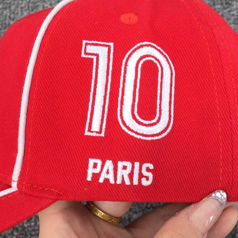 Boné Balenciaga Paris Soccer Red