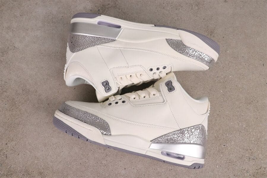 Air Jordan 3 Retro Sail Cement Grey