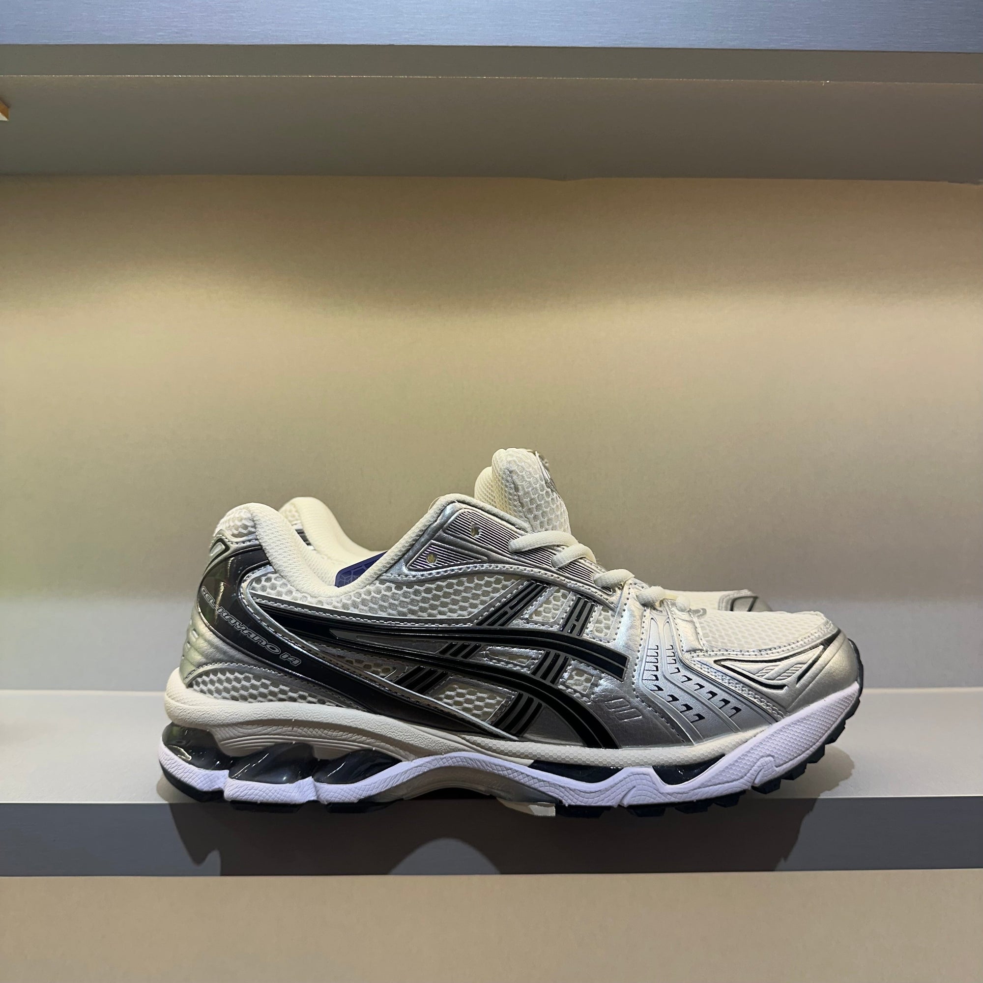 Asics Gel-Kayano 14 Cream Black Metallic Plum (Pronta Entrega)