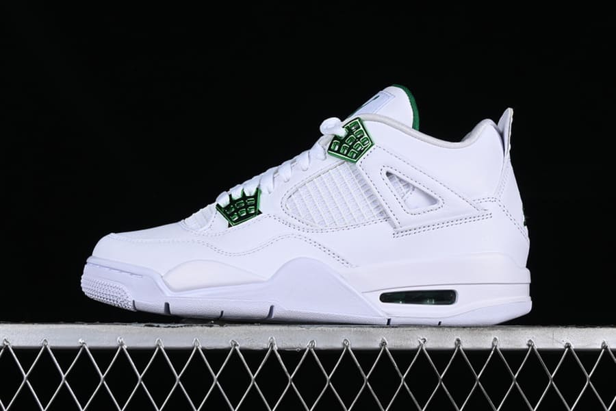 Air Jordan 4 Metallic Green