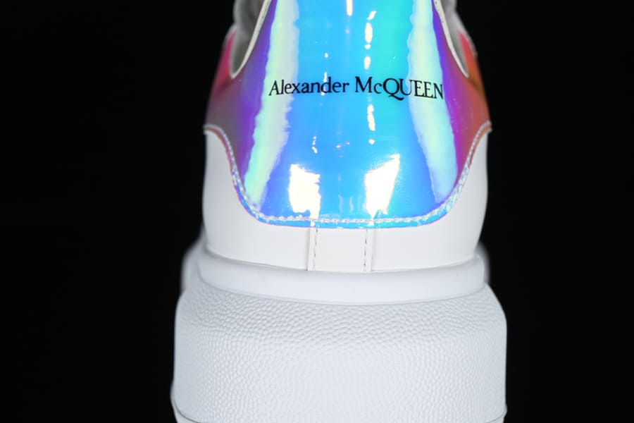 Alexander McQueen Oversized White Shock Pink