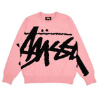 Stussy Stock Sweater Pink
