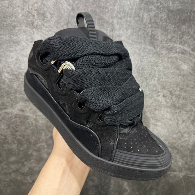 Lanvin Curb Triple Black