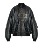 Jaqueta Balenciaga x Automobili Lamborghini Preta