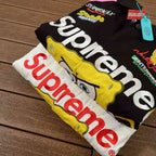 Jaqueta Supreme Jeff Hamilton Racing  x Bob Esponja Preta