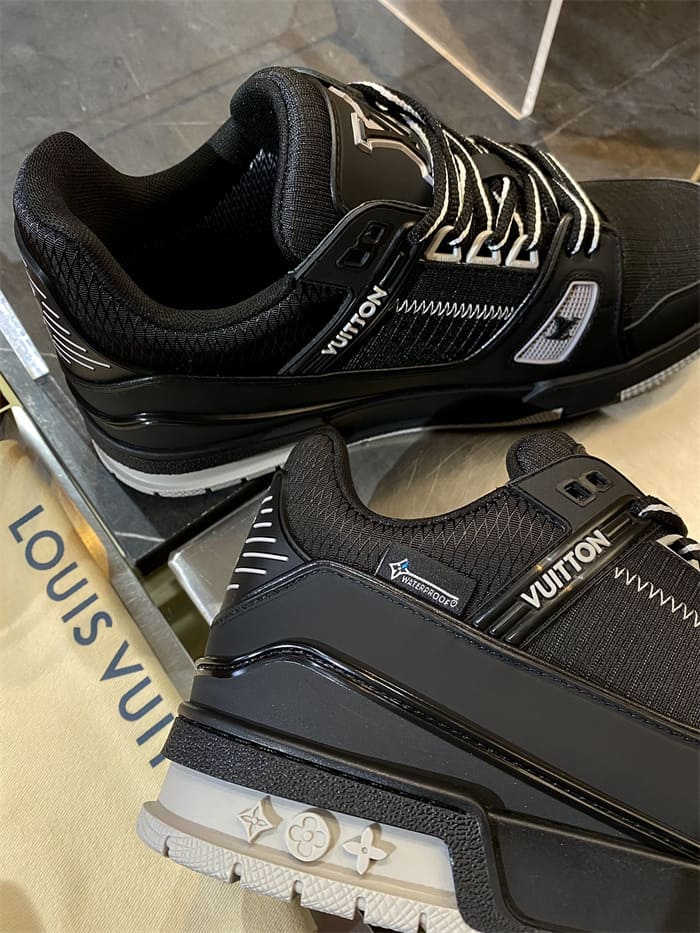 Louis Vuitton LV Trainer Black Grey