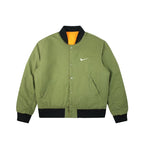 Jaqueta Bomber Nike x Stussy Dupla Face Verde