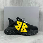 Balenciaga Triple S Tape Type Black