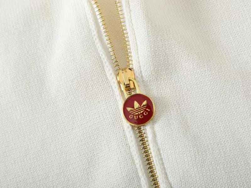 Jaqueta Adidas x Gucci Viscose Zip-Up White